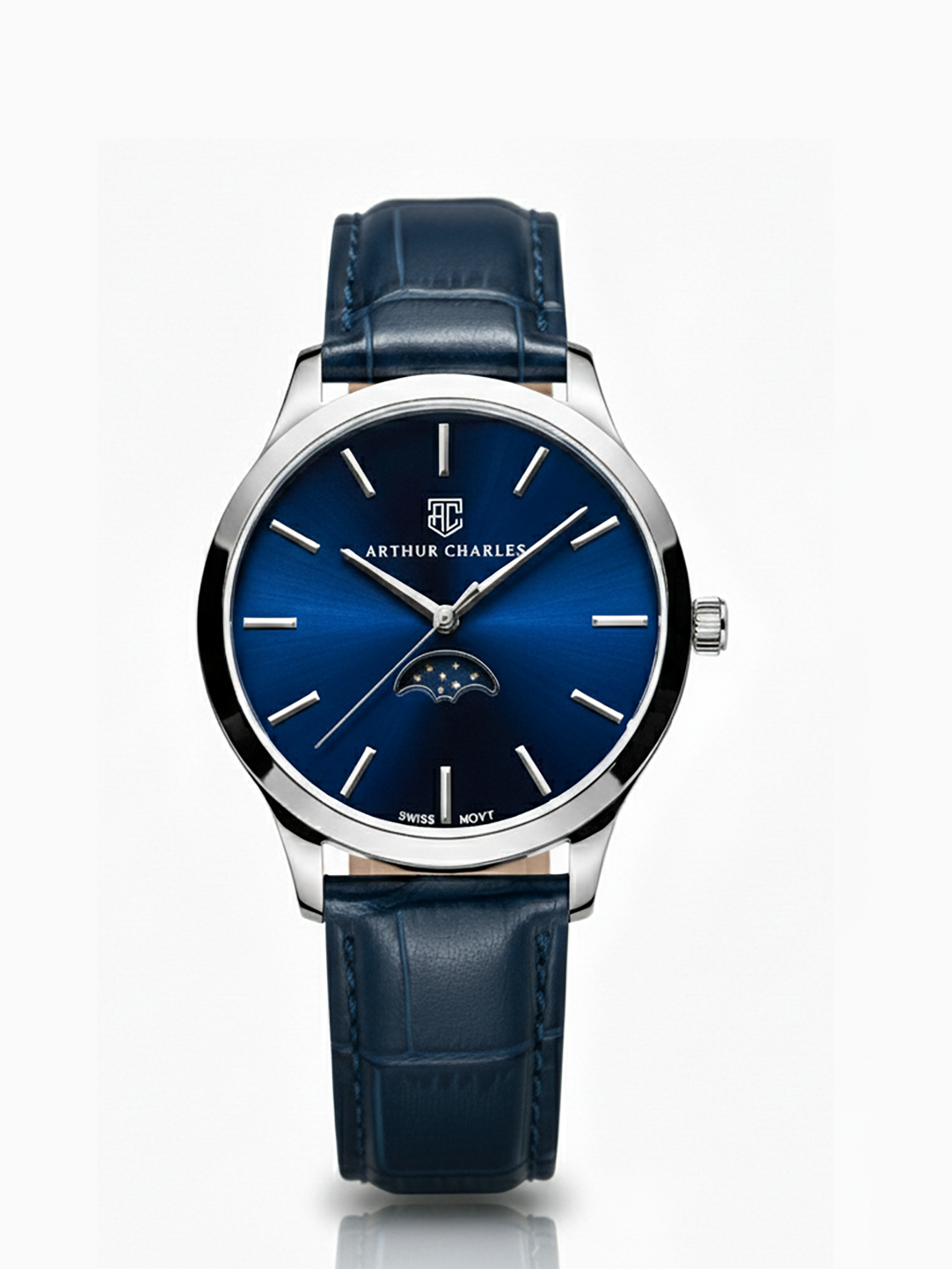 Moonphase Blue Watch