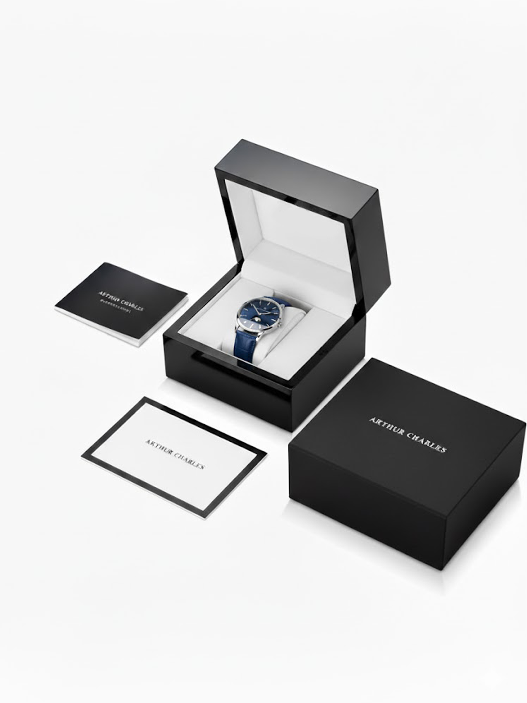 Moonphase Blue Watch