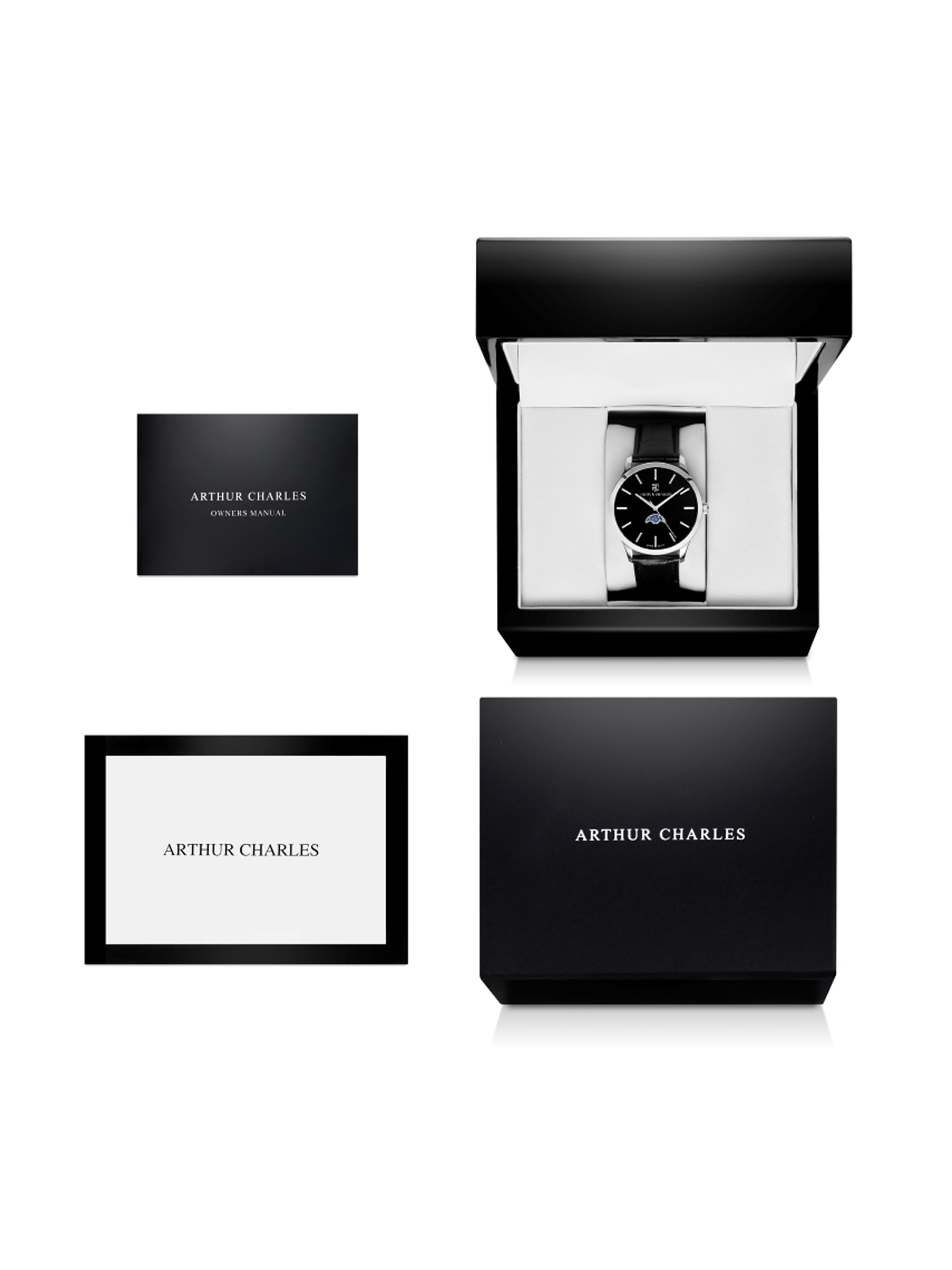 Moonphase Black Watch