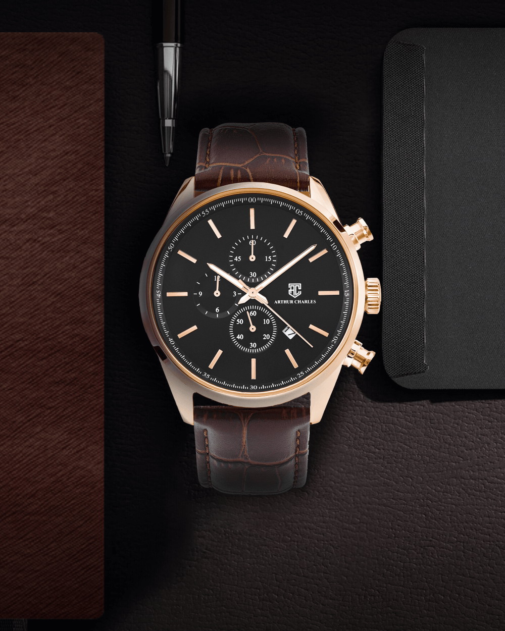 Leather Strap Watches – Arthur Charles Watches