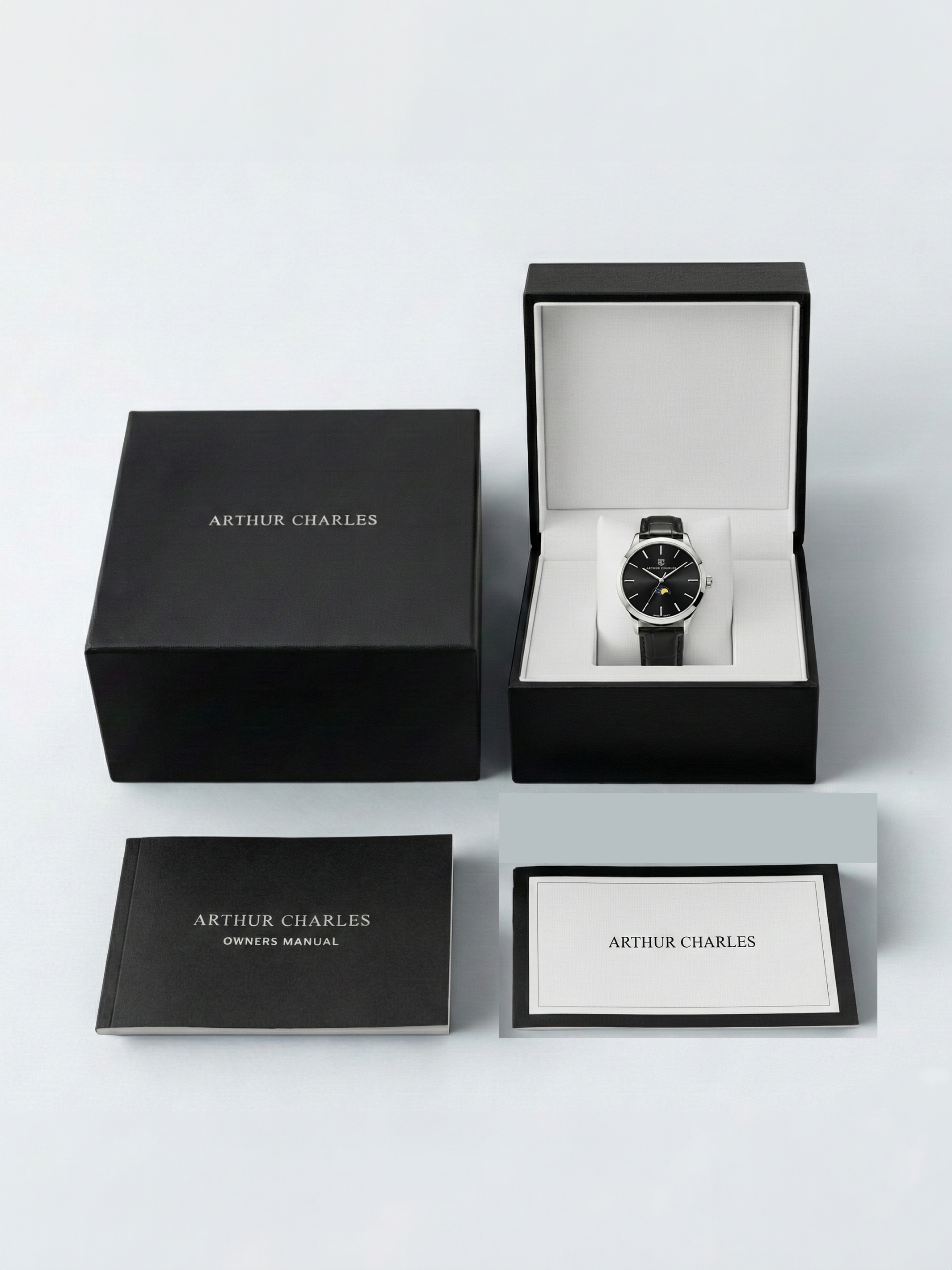 Moonphase Black Watch