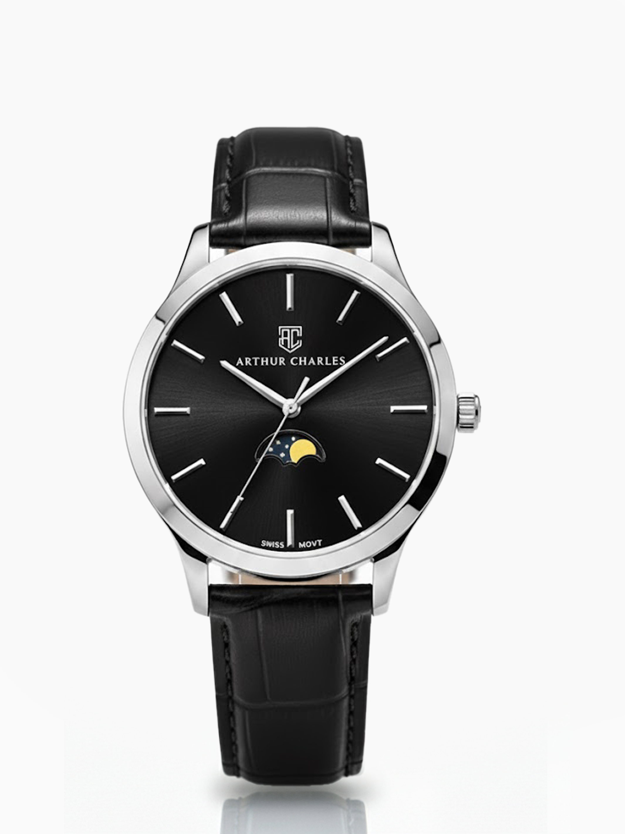 Moonphase Black Watch