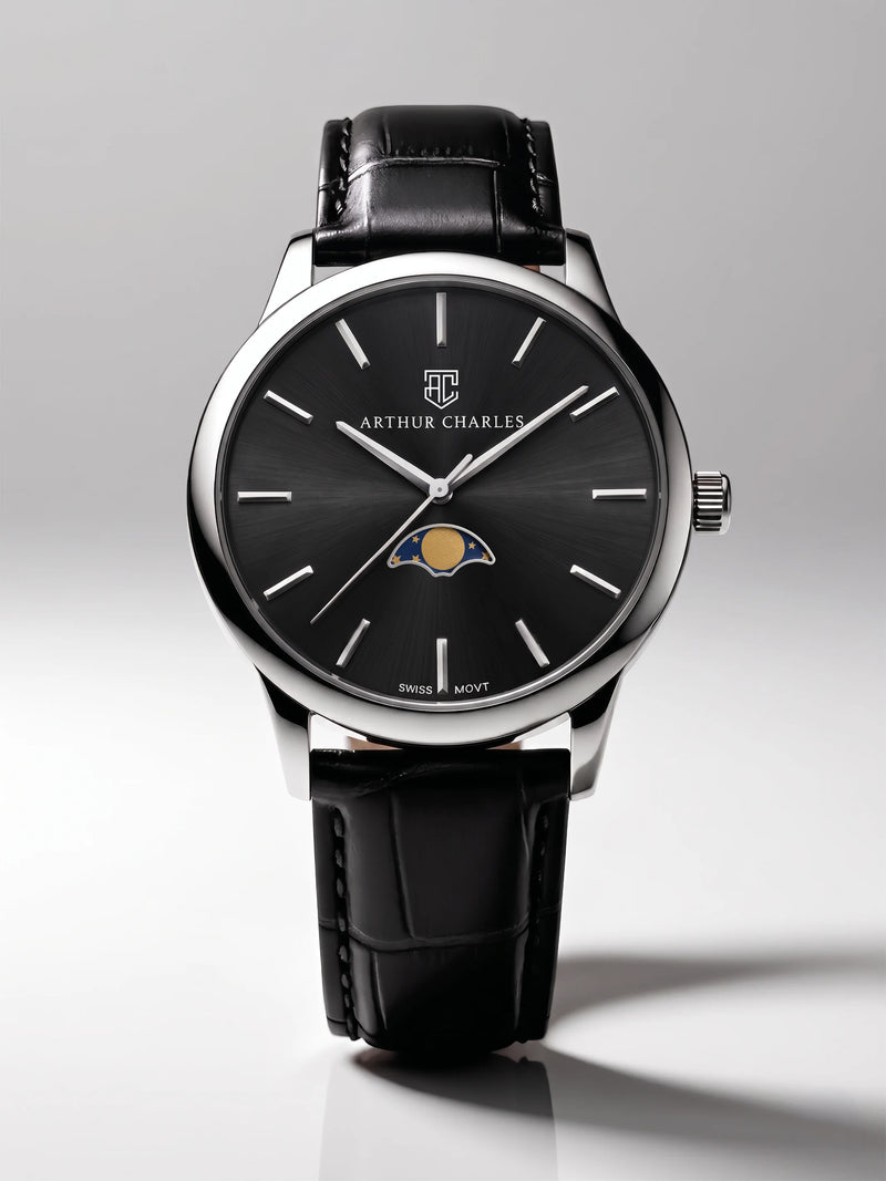 Moonphase Black Watch
