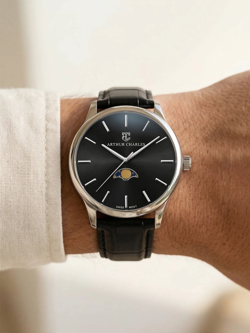 Moonphase Black Watch