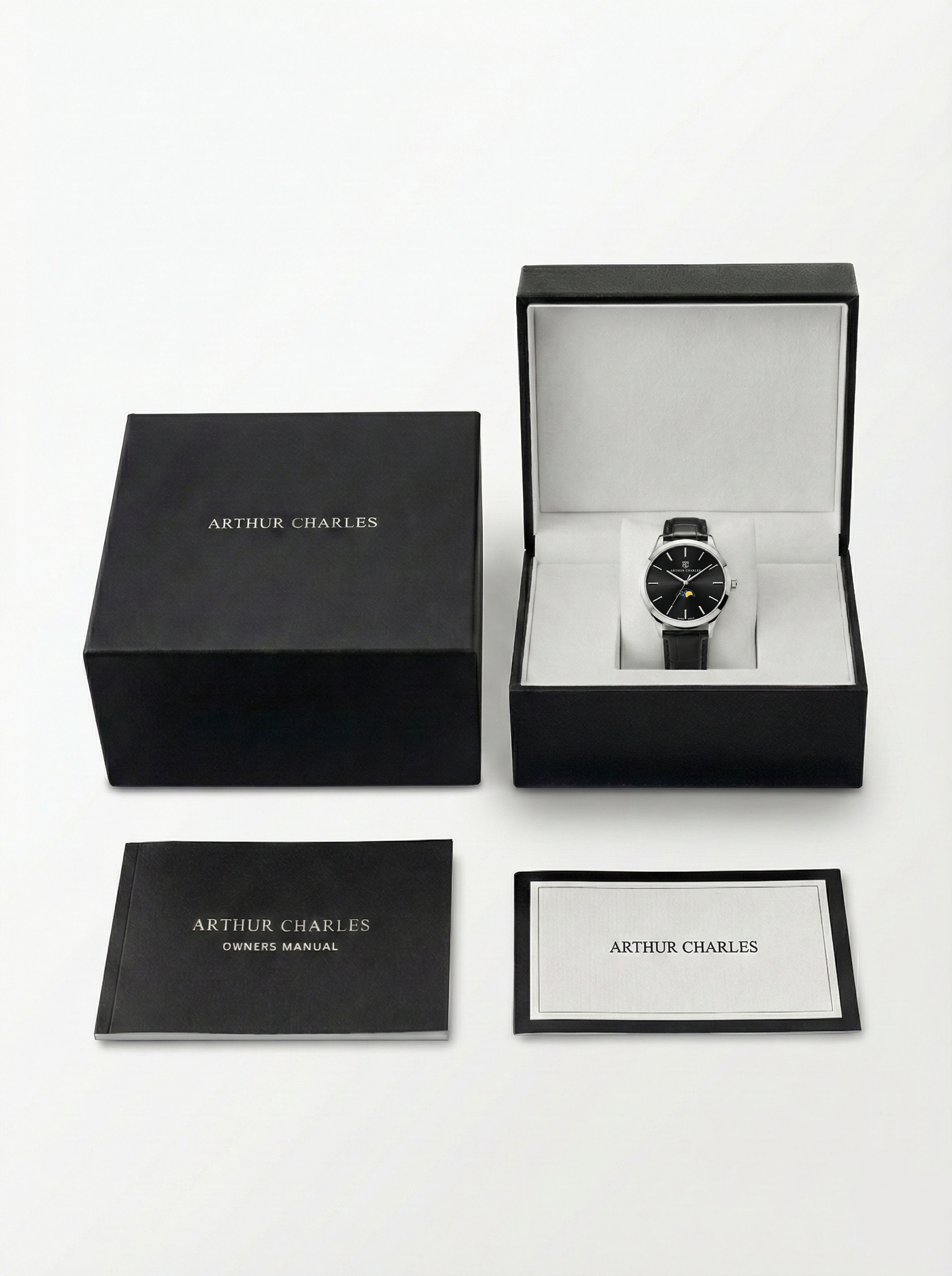 Moonphase Black Watch