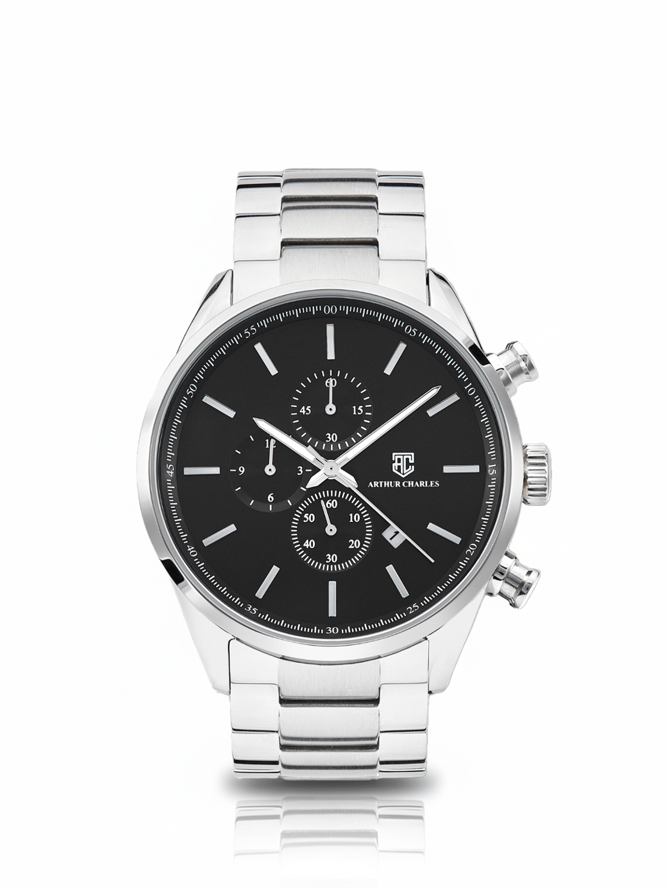 Silver Chrono Master II Watch