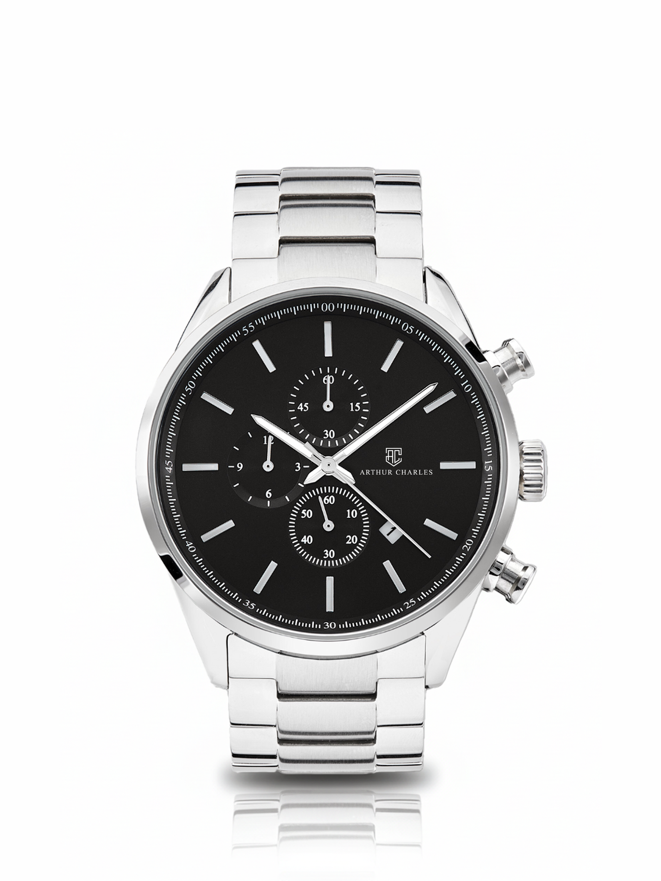 Silver Chrono Master II Watch